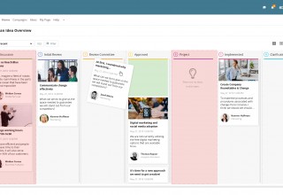 Qmarkets Kanban Idea Progression Tool