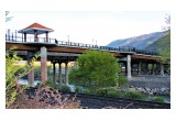 new pedestrian bridge in Glenwood Springs, CO