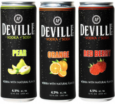 Drink Deville Vodka + Soda