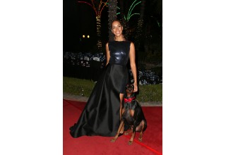 Vanderpump Dogs Ambassador, Leona Lewis with her dog, Zion. 