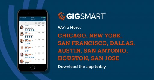 GigSmart Expands Into Seven Additional Major Metros