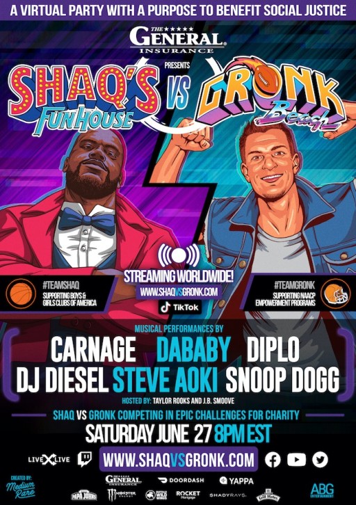 The General Insurance Presents Shaq's Fun House vs Gronk Beach