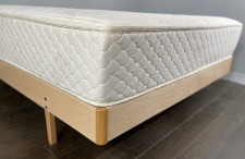 FloBed on Ergonomic Hard Maple Bed Frame