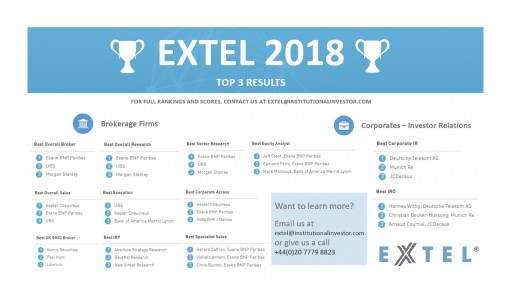 Extel Announces 2018 Results