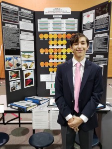 Stephen Litt Exhibits His Research Display