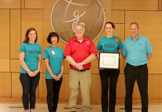 Drug-Free World volunteers acknowledged for their dedication and hard work