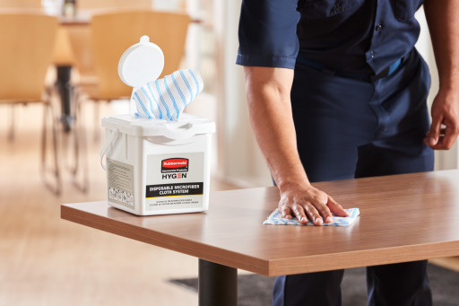 Rubbermaid Commercial Products Launches NEW HYGEN™ Disposable Microfiber System