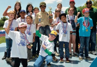 Tournament winners were awarded