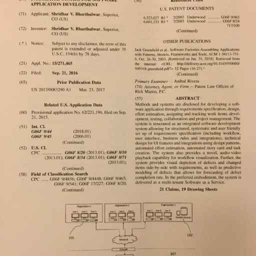 DreamCatcher Software Announces Issuance of US Patent No 10001975