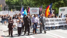 Protest against use of ECT on children at APA Convention in Atlanta