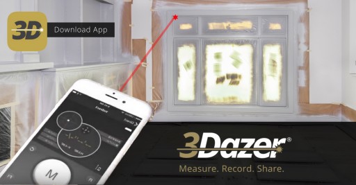 3Dazer Disrupts the Home Improvement Marketplace With the Launch of the First Hand-Held Laser Measurer Attachment and Award-Winning Project Management App for Smartphones