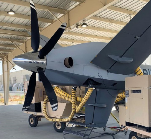 GA-ASI Tests PT6 E-Series Engine From Pratt & Whitney on MQ-9B RPA