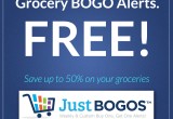 Join JustBOGOS to receive grocery BOGO alerts for Publix, Winn-DIxie and Sedano's supermarkets