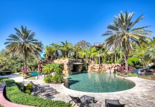 Pool and Grotto of Former Boy Band Orlando Estate