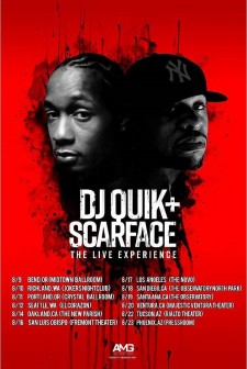 DJ QUIK + SCARFACE - The Live Experience; West Coast Tour 2017