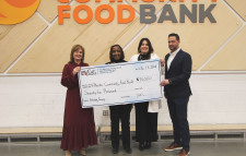 Holiday Giving Campaign Check Presentation