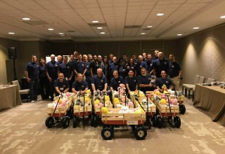 Turner Construction Company Makes Special Delivery to Patients in Need at Holtz Children's Hospital