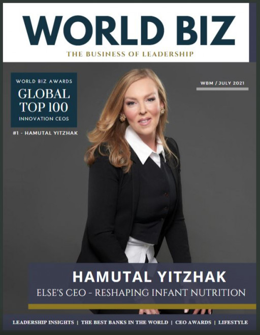 World Biz Magazine Awards Double Recognition to Hamutal Yitzkak, CEO of Else Nutrition