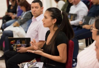 Those attending the human rights education seminar at the National Church of Scientology of Spain attending discussed their rights and gained a much better understanding of what these rights are.