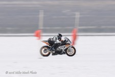 Erin Sills at top speed (210.9 mph)