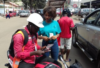 Drug-Free world volunteers in Guinea