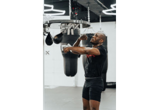 UFC Fighter Kamaru Usman at Training Camp