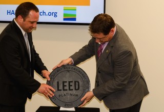 HARC and USGBC Plaque Unveiling