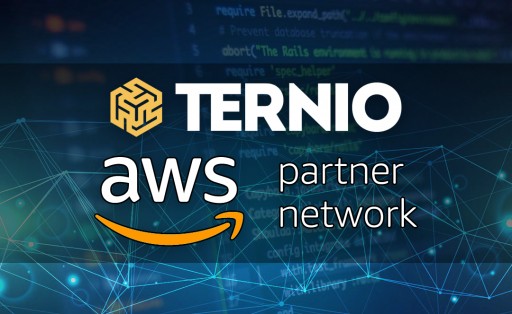 Ternio Blockchain Framework Accepted as Amazon Advanced Technology Partner