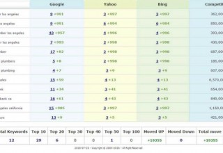 Ranking Report