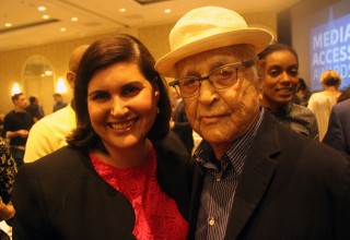 Lauren Appelbaum and Norman Lear