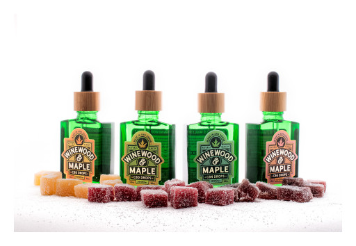 Winewood Organics Announces 'Winewood & Maple' CBD Product Line