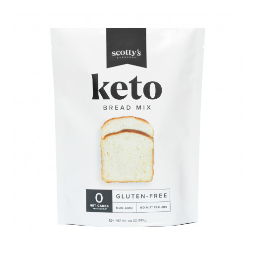 Scotty's Everyday Launches Very First Zero Net Carb, Gluten Free, No Nut Flour, Keto Bread Mix