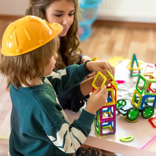 Tool or Toy? Learning While Playing With the Lazy Monk Magnetic Block Set