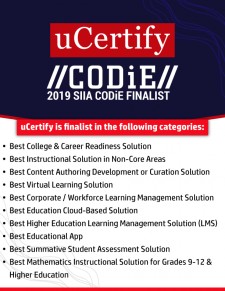 uCertify - SIIA CODiE Awards Finalist