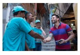 Volunteers coordinated their campaign to hand out copies of The Truth About Drugs to hundreds of thousands of people in the favelas (Rio slums).