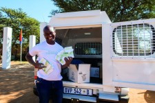  Officers filled up their vans with The Way to Happiness 