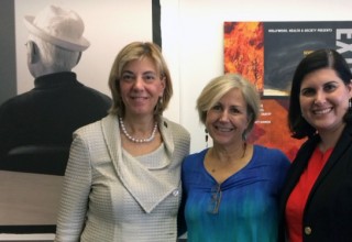 Jennifer Laszlo Mizrahi, Kate Folb and Lauren Appelbaum