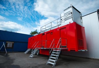 SDIS 25 Mobile Training Container