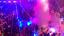 Nightclub Special Effects Energize Club-Goers with Fog Bursts and LED Wristbands