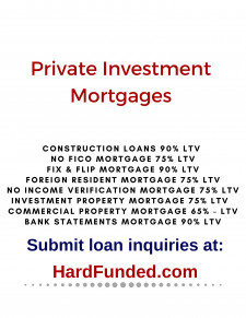 Hard Money & Private Investment Loans