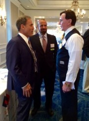 Personal Injury Attonreys David Shapiro David Goldman and Bernard Walsh at The FJA Masters Of Justice