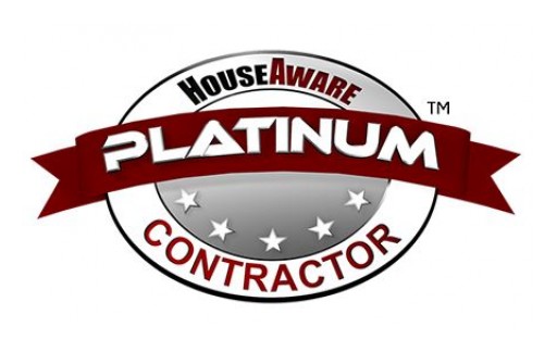 HouseAware Platinum Contractor Recognizes the Best of the Best for Home Improvement