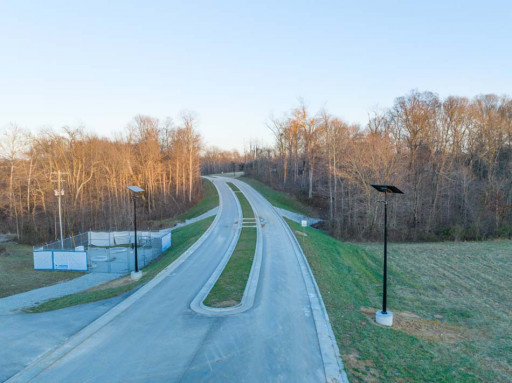 Floyd County Installs Fonroche Solar-Powered Streetlights