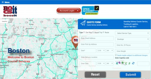 New SameDay Delivery Courier Service in Boston by Bocsit