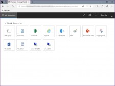 Microsoft Desktop Web Client