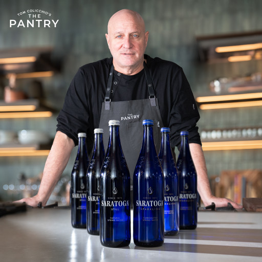NBTV Studios Announces Saratoga Spring Water as the Official Water Sponsor for New V-Commerce Integrated Series ‘The Pantry,’ Hosted by 'Top Chef's Tom Colicchio