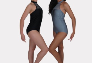 Halter Mesh Leotards