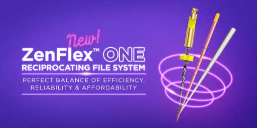 Kerr Dental Releases ZenFlexTM ONE Reciprocating File for Efficient and Cost-Effective Endodontic Procedures