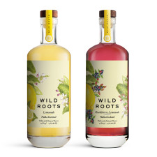 Wild Roots Lemonade Vodka Cocktail & Wild Roots Huckleberry Lemonade Vodka Cocktail