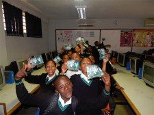 Geluksdal high schoolers learn the truth about drugs with booklets from the Foundation for a Drug-Free World